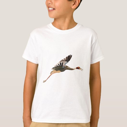 Sはサラス・クレーン Tシャツ (正面)