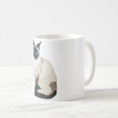 Sはシャム猫 コーヒーマグカップ (正面右)
