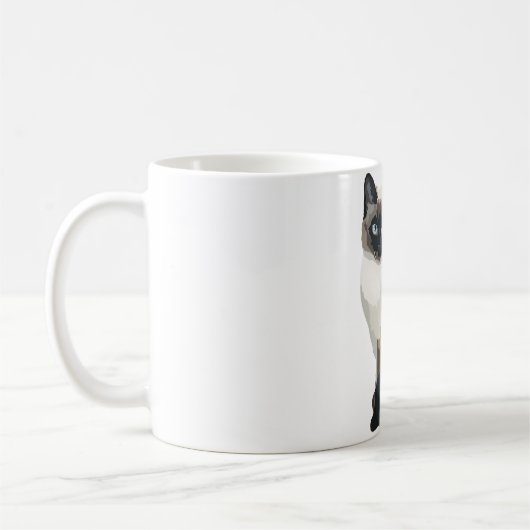 Sはシャム猫 コーヒーマグカップ (左)