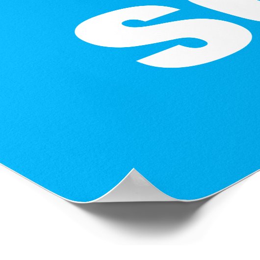 Sはスヌフルーパグスの|名前の追加 ポスター (角)