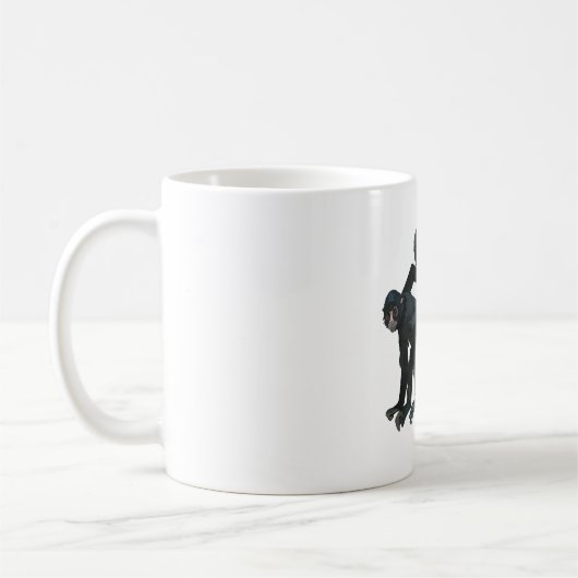Sはスパイダーモンキーパー コーヒーマグカップ (左)