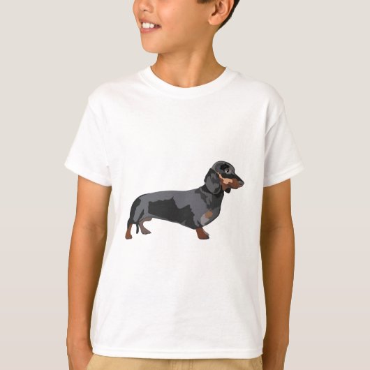 Sはソーセージ犬用 Tシャツ (正面)