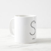 Sは怠惰のためです コーヒーマグカップ (正面左)
