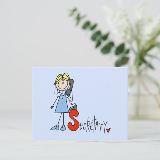 Sは秘書だ ポストカード (スタンド正面)