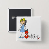 Sは秘書のためです 缶バッジ (正面&裏面)