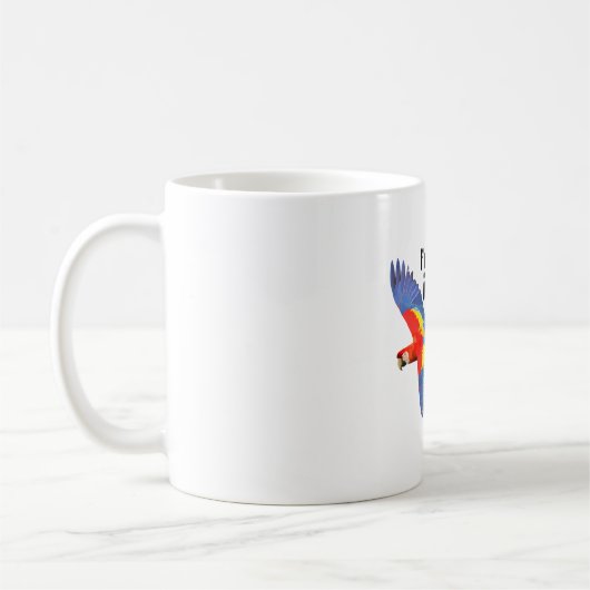 Sは緋色のマカオ用 コーヒーマグカップ (左)
