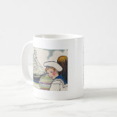 Sは船用 コーヒーマグカップ (正面左)