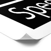 Sは言語病理学の用だ ポスター (角)