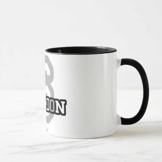 SはSheldonのためです マグカップ (右)