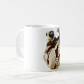 SはSifaka Lemur用 コーヒーマグカップ (正面左)