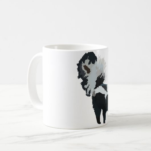 SはSkunk用 コーヒーマグカップ (正面左)