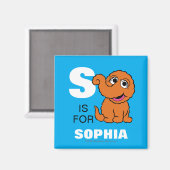 SはSnuffleupagus |のため加えますあなたの名前をです マグネット (正面/裏面)