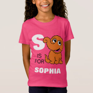 SはSnuffleupagus  のため加えますあなたの名前をです Tシャツ