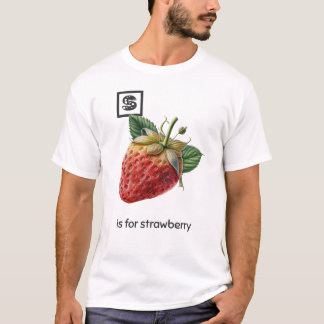 SはStrawberry T-Shirt用 Tシャツ