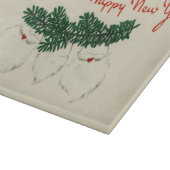 sぶら下がったサンタベーズホリデイ カッティングボード (角)