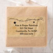 sぶら下がった Starsビジネスラベル ラベル (インサイチュ)