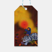 sイラストレーション絵画プリンセスライトファンタジー神 ギフトタグ (裏面)