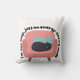 sエネル救ギーモードキャットデザイン- Cozy & Relatable A クッション