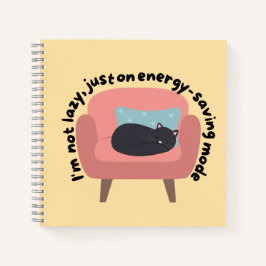 sエネル救ギーモードキャットデザイン- Cozy & Relatable A ノートブック