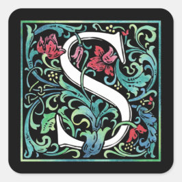 Sカラフルシール スクエアシール