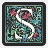 Sカラフルシール スクエアシール (正面)