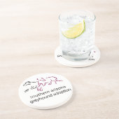 Sグレイハウンドの採用の砂岩コースター コースター (側面)