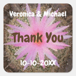 sゲストサンク結婚サンキューサボス開花サウスウェスト スクエアシール