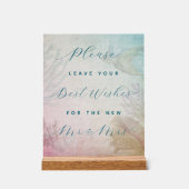 sゲスト結婚ブックテーブルアクリル記号 アクリルサイン (正面)