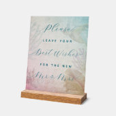 sゲスト結婚ブックテーブルアクリル記号 アクリルサイン (傾斜)