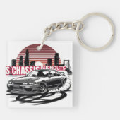 Sシャーシバーンアウト キーホルダー (裏面)