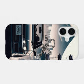 Sシャーシ（漂流文化のバックボーン） iPhone 16ケース (裏面横)