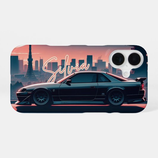 Sシャーシ（JDMレジェンド） iPhone 16ケース (裏面横)