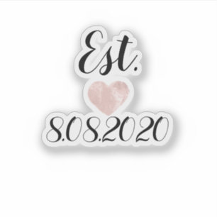 sシューズ結婚デカール名日付スクリプトハートバラ シール