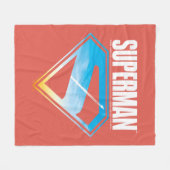 Sシールドを通して飛び出す フリースブランケット (正面(横))