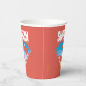 Sシールドを通して飛び出す 紙コップ (右)