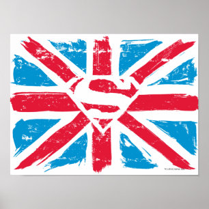 Sシ擦り切れたールドのフラグ ポスター