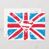 Sシ擦り切れたールドのフラグ ポストカード (正面/裏面)