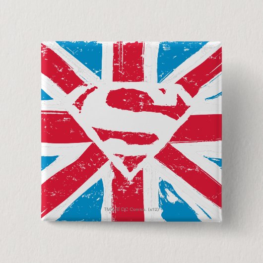 Sシ擦り切れたールドのフラグ 缶バッジ (正面)