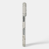 sジグ恋しく思ソーパズルピースホワイト Case-Mate iPhoneケース (裏面 / 右)