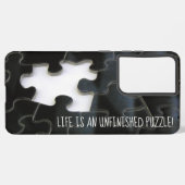 sジグ恋しく思ソーパズルピース写真カスタム samsung galaxyケース (左側面)