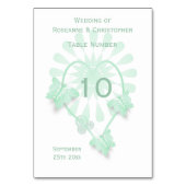 sテーブ結婚ルナンペパーミント蝶ハート テーブルナンバー (裏面)