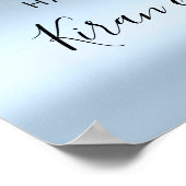 sブライダル結婚ウェルカムドレスドリップスグレーイベント ポスター (角)