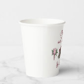 sベル結婚フラワーズボウタイブライダルローズブーケ 紙コップ (右)