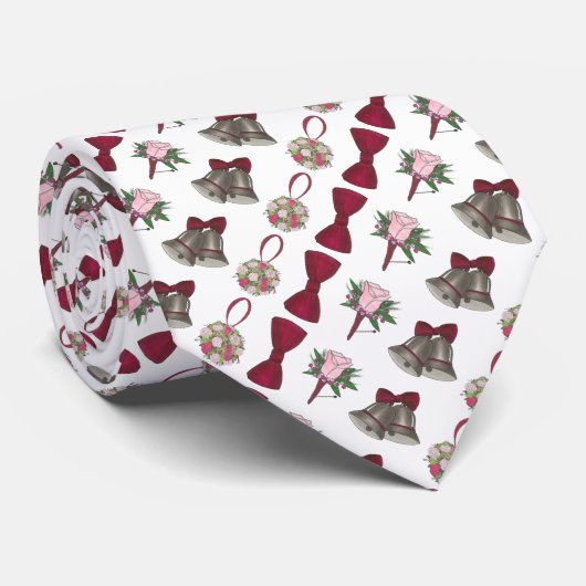 sベル結婚フラワーブトニエールボウグルームネクタイ ネクタイ (ロール)