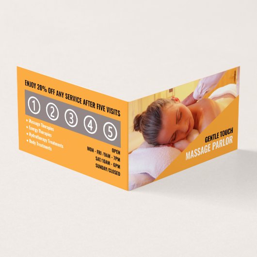 sマッサーリラックスジ、マッサージセラピストパーラーロイヤリティ 名刺 (外部)