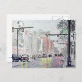 Sメインセントアンアーバーミシガン ポストカード (正面/裏面)