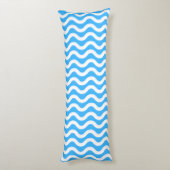 sリラックスブルーウェーブサーフィン抱き枕 ボディピロー (裏面 (縦))