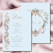 sリージェンシー結婚エラブルーバロッククレストメニュー