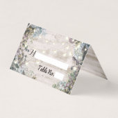 s位結婚置テーブル番号シックフローラウッドライト (正面)