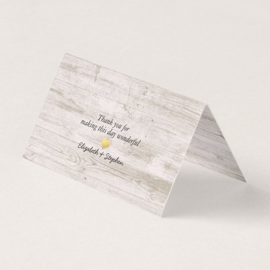 s位結婚置テーブル番号シックフローラウッドライト (裏面)